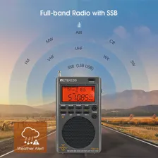 Retekess TR110 радиоприёмник радио все волны SSB на коротких волнах Портативные радио AM FM приемник CB AIR band всеволновой Полный диапазон Радио Будильник SW MW LSB VHF UHF (art.: 3920bdeba4afc)