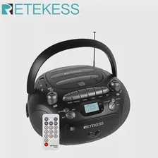 RETEKESS TR630 CD плеер Boombox стерео портативное радио FM AM Кассетная лента 3 Вт динамик TF USB Запись дистанционное управление для дома (art.: 3920bc0753806)